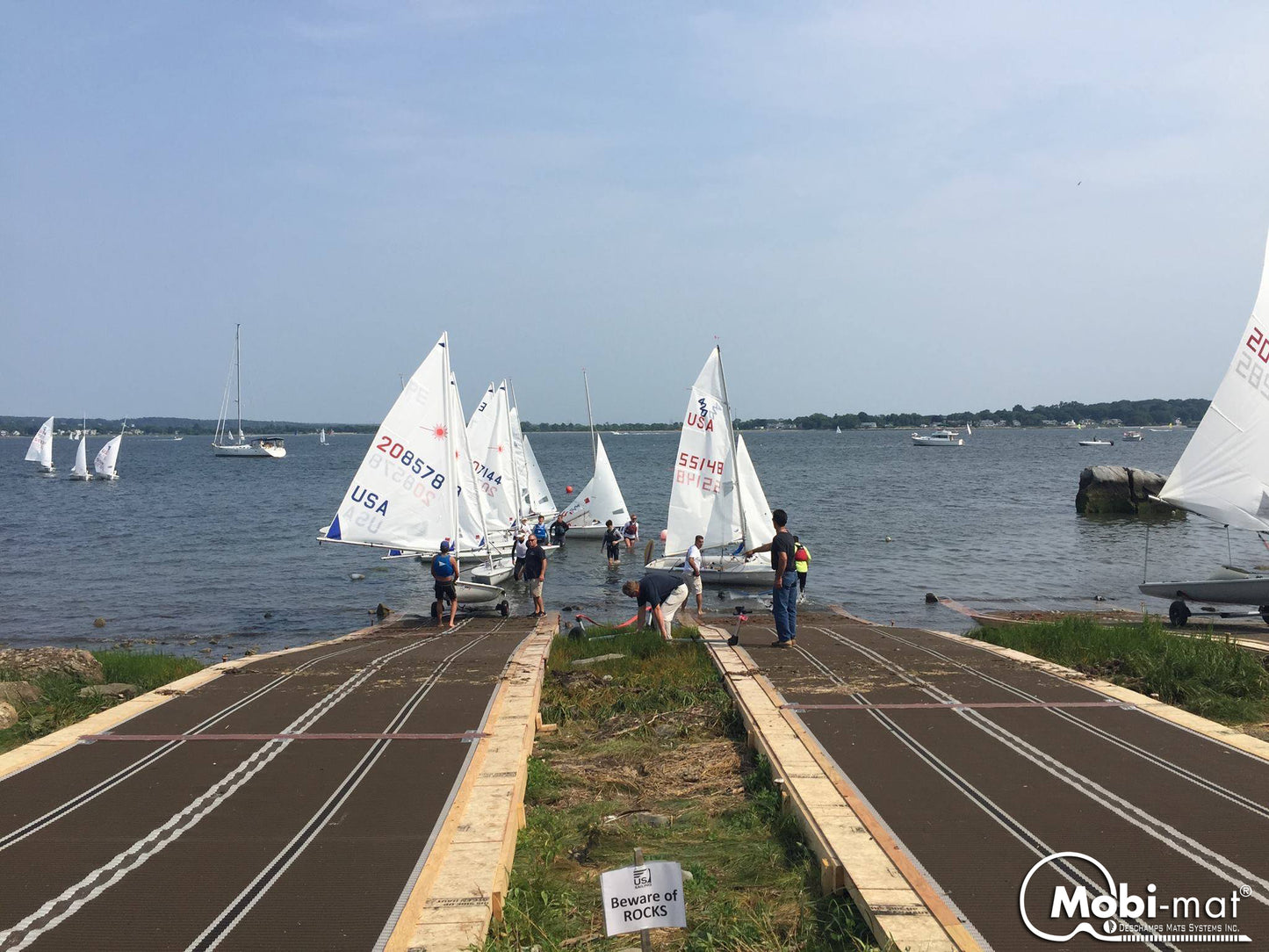 Roll-up Boat Ramp - 10 ft wide