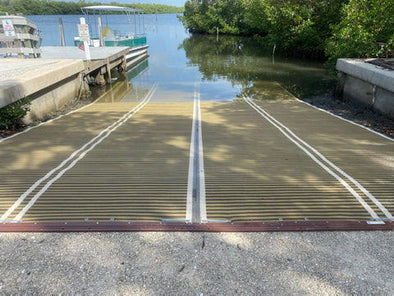 Roll-up Boat Ramp - 10 ft wide